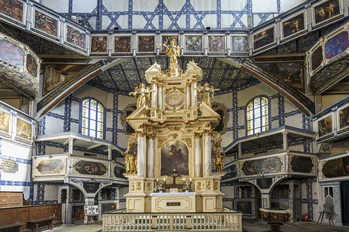 Kościół Pokoju w Jaworze - ewangelicka drewniana świątynia