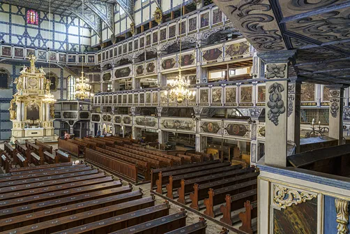 Kościół Pokoju w Jaworze - ewangelicka drewniana świątynia