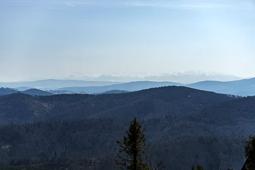 Tatry widziane ze szczytu Wielkiej Raczy