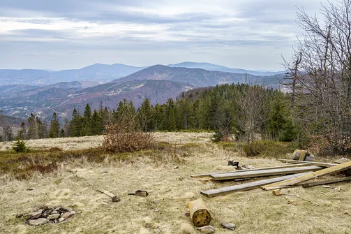 Wielka Racza - trasa z Rycerki Górnej przez Przełęcz Przegibek