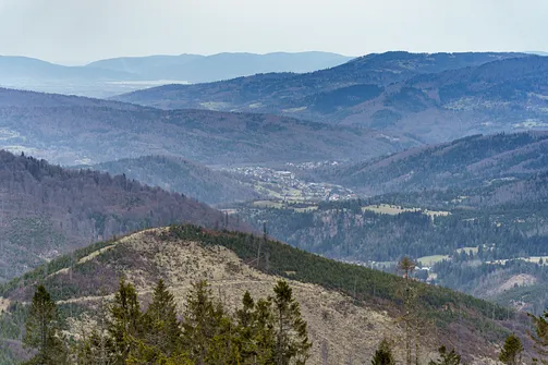 Wielka Racza - trasa z Rycerki Górnej przez Przełęcz Przegibek