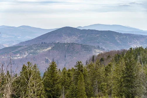 Wielka Racza - trasa z Rycerki Górnej przez Przełęcz Przegibek