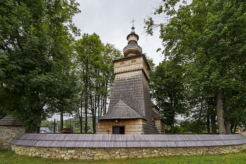 Cerkiew św. Jakuba Młodszego Apostoła w Powroźniku - widok z zewnątrz
