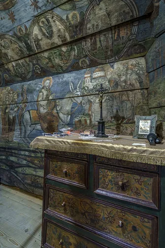 Najstarsza częsć cerkwii w Powroźniku - obecnie zakrystia