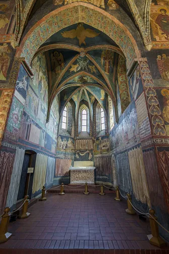 Zamek w Lublinie - Kaplica Trójcy Świętej