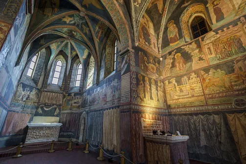 Zamek w Lublinie - Kaplica Trójcy Świętej