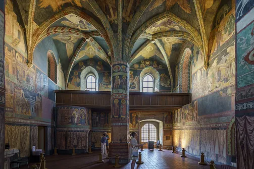 Zamek w Lublinie - Kaplica Trójcy Świętej