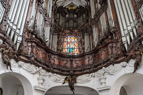 Archikatedra Oliwska w Gdańsku - najdłuższy kościół w Polsce