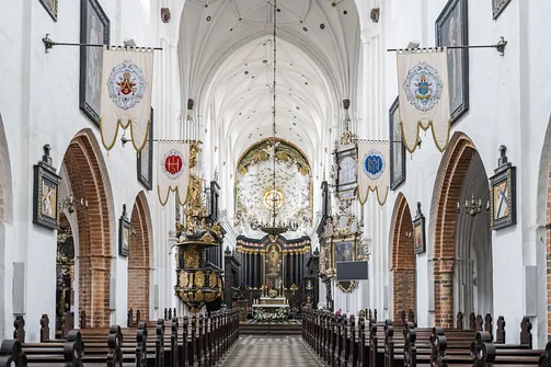 Archikatedra Oliwska w Gdańsku - najdłuższy kościół w Polsce