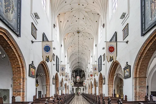 Archikatedra Oliwska w Gdańsku - najdłuższy kościół w Polsce