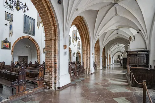 Archikatedra Oliwska w Gdańsku - najdłuższy kościół w Polsce