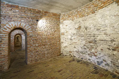 Nadszaniec bastionu VII Twierdzy Zamość - trasa turystyczna