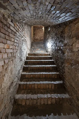Nadszaniec bastionu VII Twierdzy Zamość - trasa turystyczna