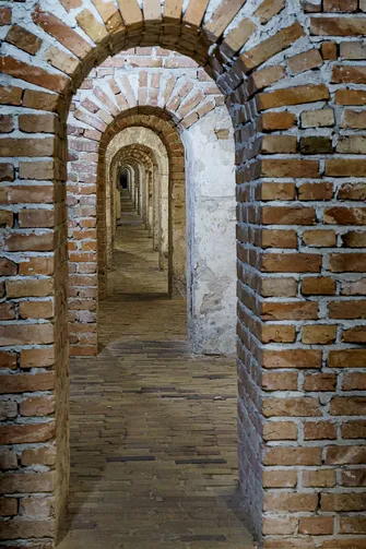 Nadszaniec bastionu VII Twierdzy Zamość - trasa turystyczna