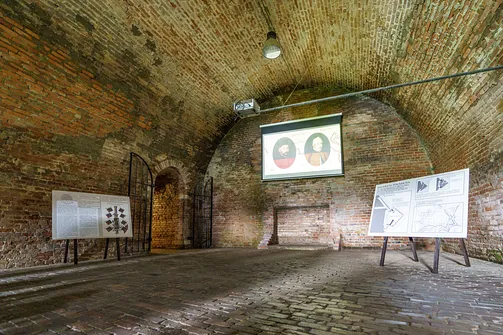 Nadszaniec bastionu VII Twierdzy Zamość - trasa turystyczna