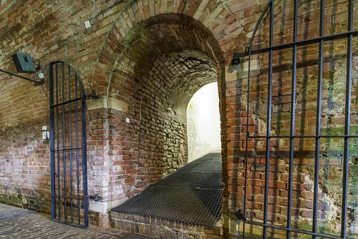 Nadszaniec bastionu VII Twierdzy Zamość - trasa turystyczna