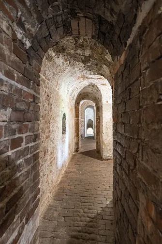 Nadszaniec bastionu VII Twierdzy Zamość - trasa turystyczna