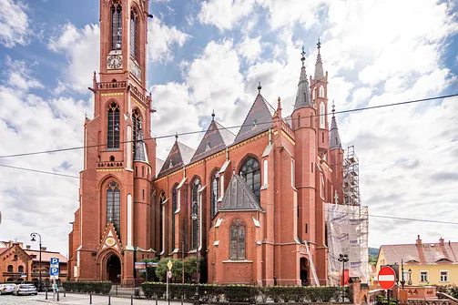 Neogotycka kolegiata Matki Bożej Bolesnej w Wałbrzychu