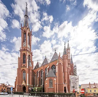 Neogotycka kolegiata Matki Bożej Bolesnej w Wałbrzychu