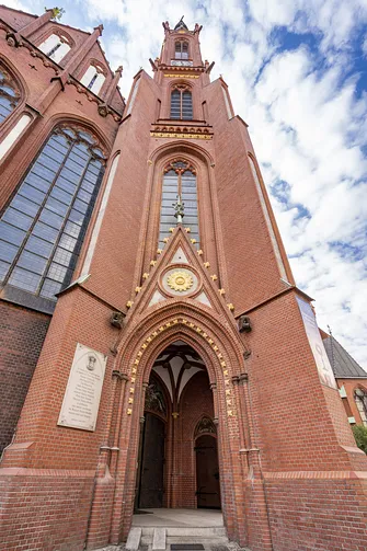 Neogotycka kolegiata Matki Bożej Bolesnej w Wałbrzychu