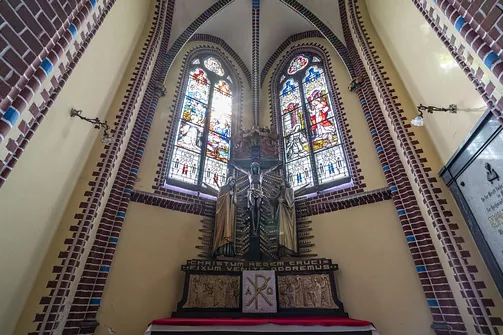 Neogotycka kolegiata Matki Bożej Bolesnej w Wałbrzychu