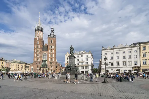 Kraków - królewskie miasto nad Wisłą