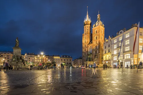 Kraków - królewskie miasto nad Wisłą
