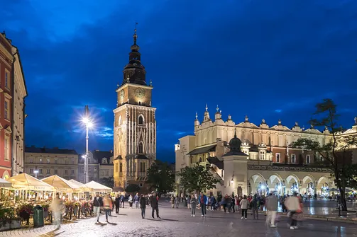 Kraków - królewskie miasto nad Wisłą