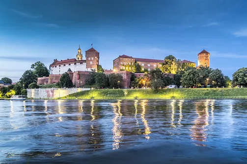 Kraków - królewskie miasto nad Wisłą
