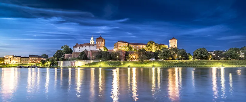 Kraków - królewskie miasto nad Wisłą