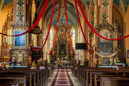 Kościół św. Doroty w Markowej - miejsce spoczynku rodziny Ulmów