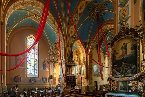 Kościół św. Doroty w Markowej - miejsce spoczynku rodziny Ulmów