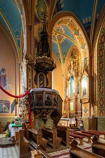 Kościół św. Doroty w Markowej - miejsce spoczynku rodziny Ulmów