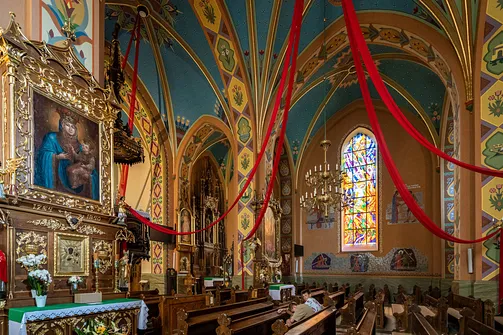 Kościół św. Doroty w Markowej - miejsce spoczynku rodziny Ulmów