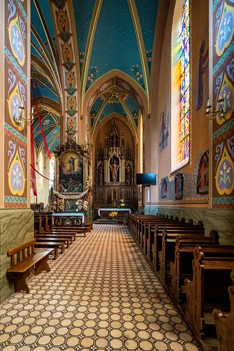 Kościół św. Doroty w Markowej - miejsce spoczynku rodziny Ulmów