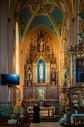 Kościół św. Doroty w Markowej - miejsce spoczynku rodziny Ulmów