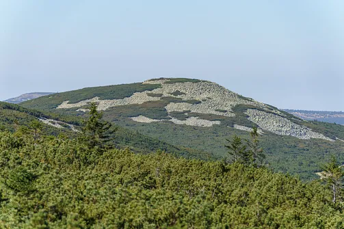 Łabski Szczyt widziany ze Słonecznika