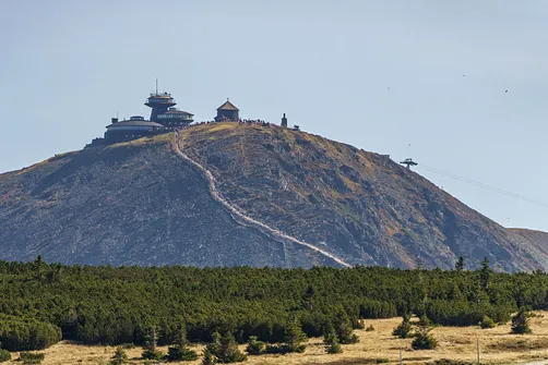Zbliżenie na Śnieżkę