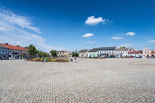 Trójkątny rynek w Łowiczu