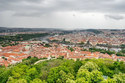 Praga - stolica Czech nad Wełtawą