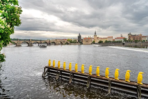 Praga - stolica Czech nad Wełtawą
