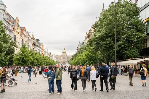 Praga - stolica Czech nad Wełtawą
