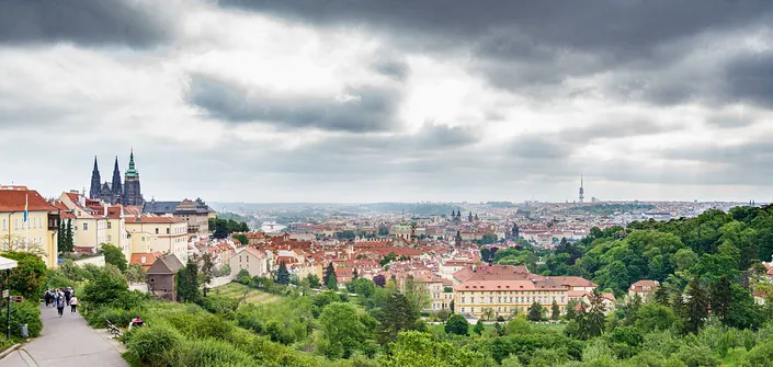 Praga - stolica Czech nad Wełtawą