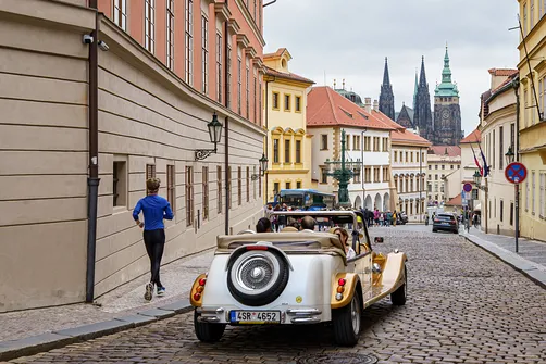 Praga - stolica Czech nad Wełtawą