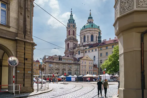 Praga - stolica Czech nad Wełtawą