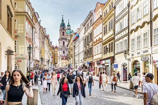 Praga - stolica Czech nad Wełtawą