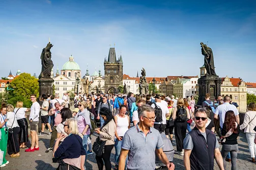 Praga - stolica Czech nad Wełtawą