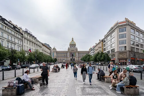 Praga - stolica Czech nad Wełtawą