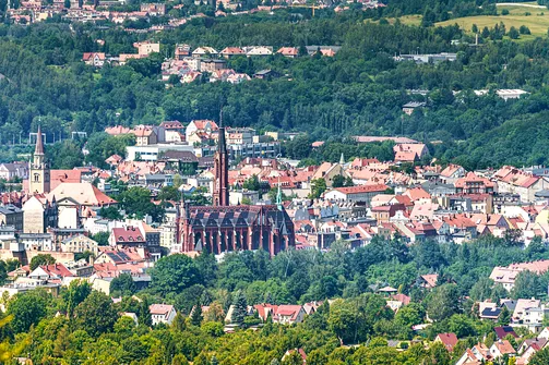 Borowa - trasa z Wałbrzycha przez Mały Wołowiec, Wołowiec i Kozioł