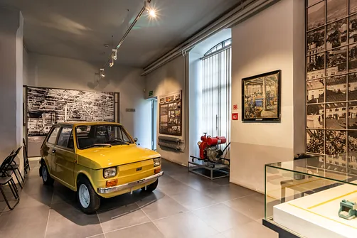 Stara Fabryka w Bielsku-Białej - muzeum w dawnej hali fabrycznej